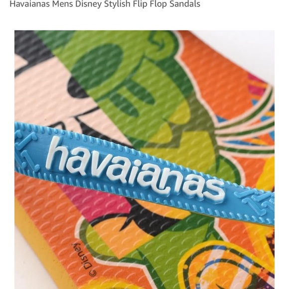 HAVAIANAS DISNEY GOOFY AND FRIENDS FLIP FLOPS!! New! 10 - Picture 5 of 6
